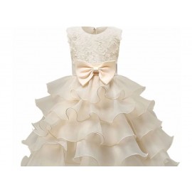 Children Luxury Party Formal Dress For Wedding Birthday Kids Christmas Ceremonies Dresses For Girls Lace Tutu Flower Girls Dress