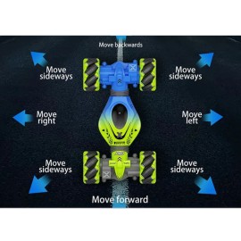 4WD RC Car Toy 2.4G Radio Remote Control Cars RC Watch Gesture Sensor Rotation Twist Stunt Drift Vehicle Toy for CHildren Kids
