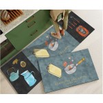 Cooker Pattern Kitchen Mat Long Rugs Crystal Velvet Carpet for Living Room Absorbent Foot Mats Bedroom Doormat Alfombra